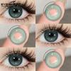Eyeshare 1 Pair Colored Contact Lenses Brown Eye Contacts Gray Pupils Doll Eye Lenses Makeup Cosmetics Year Use