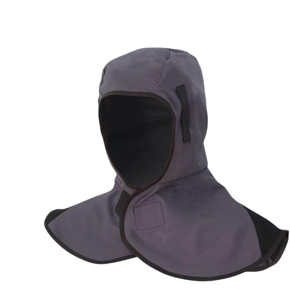 

Кевларовая защита шеи от сварки, порезы/царапины/термостойкая защита шеи Плечо/драпировка подходит для всех видов сварочных шлемов/капюшона серый