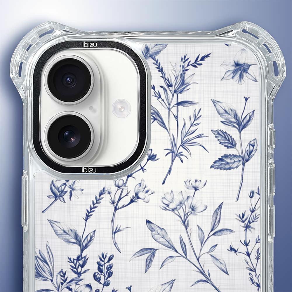 Etui Iphone 16 Ibizu Dropguard Ultra Z Magsafe, Pastel Bloom, Lazurowe Szepty
