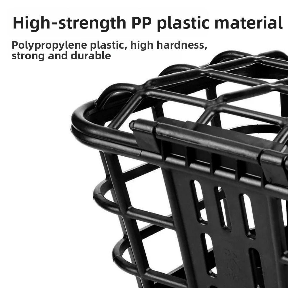 Easy To Install Bike Basket Anti Extrusion Electric Bicycle Accessories