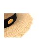 Yunibeosyeolkemiseuteuli Gold Metal Natural Fedora Summer Fedora
