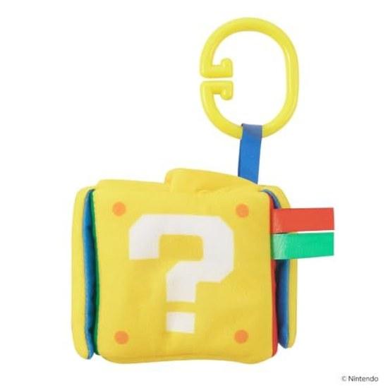 BANDAI My Mario What Will Come Out Finger Play Question Block Suitable Ages 6 Months Up Super