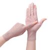 UV Protection Summer Sunscreen Gloves Ice Silk Lace Anti-UV Mittens Slip Resistant Breathable Cycling Driving Gloves Sports