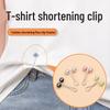 Scarf and T-shirt Shortening Clip - Pearl Buckle Accessory