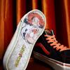 Vans Miro&Wujo X  SK8 Rabbit Year Limited High-Top Skate Shoes Unisex Sneakers Black Orange VN0A4BVTY8J