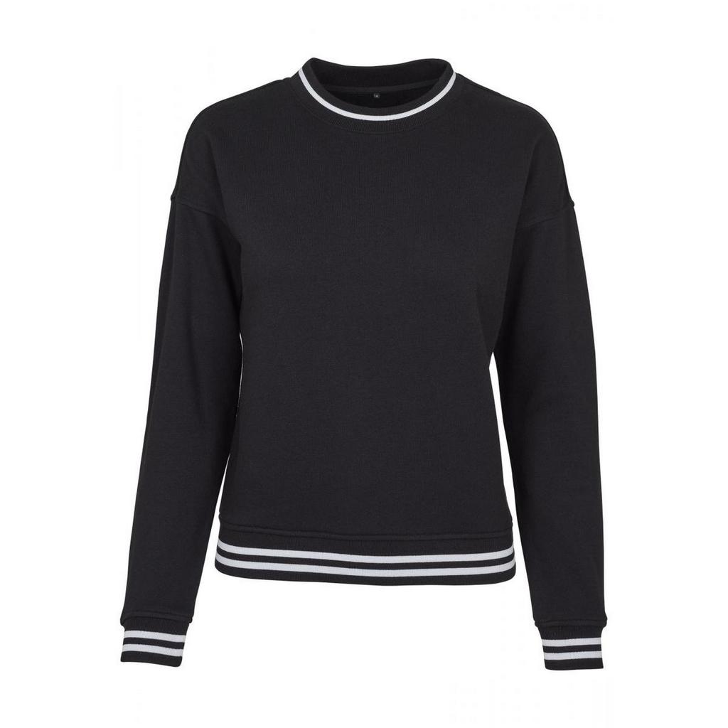 Build Your Brand Womens/Ladies College Oversized Jumper