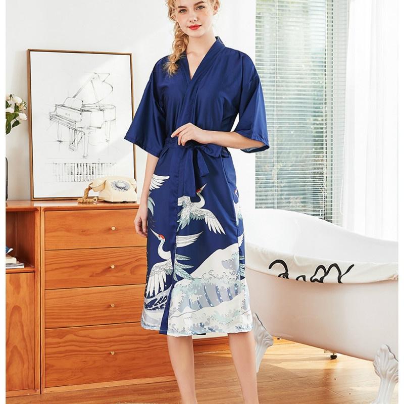 long red dressing gown