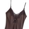 European Style Women's Lace Camisole Dress - Autumn 2025 Collection