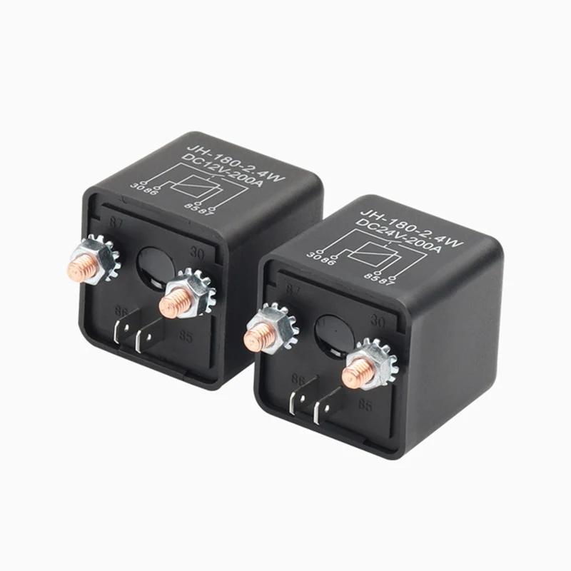 DC 12V 24V 100A 120A 200A WM686 Relay 4 Pin Normal Open Car Starter Relay For Battery ON/OFF Split Charge Relay Switch