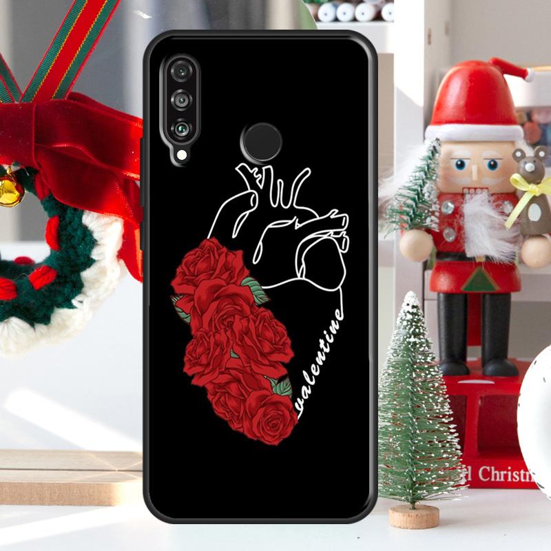 Human Heart Anatomy For Huawei Nova 5T 9 10 SE 7i 8i 11i 12i Y73 Y72 Y61 Y91 Y60 Y70 Y90 P20 P40 P30 Lite Case
