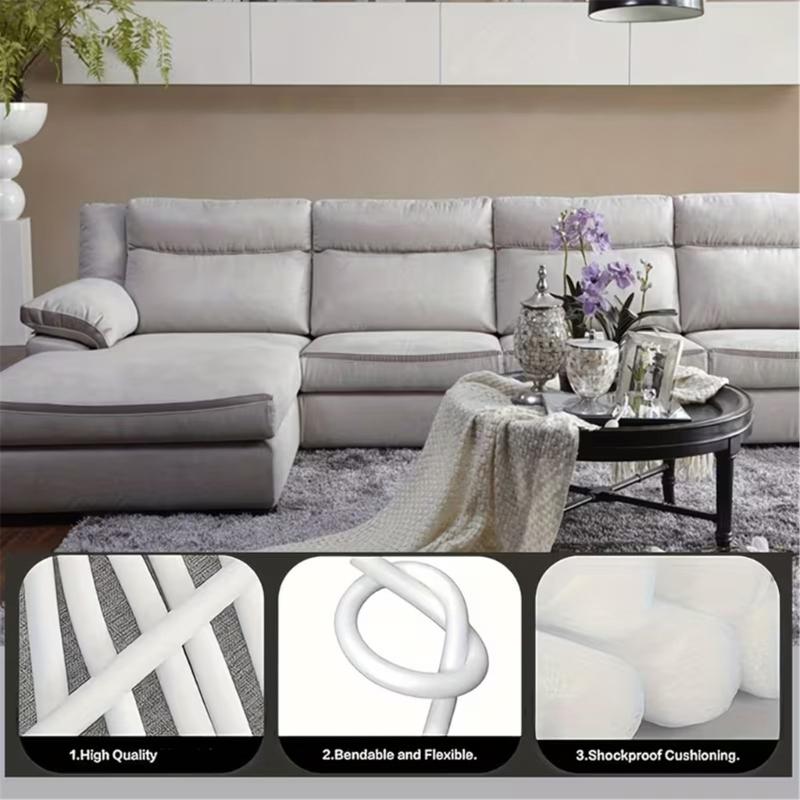 Mehrzweck-Sofa-Verrutschschutz-Sticks 30 Stück Polyester-Materialien Zuschneidbare Schaumstoff-Füller
