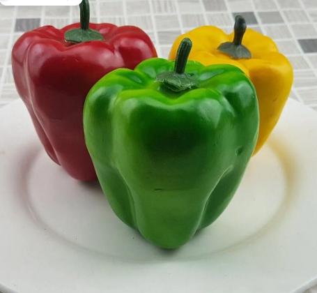 Artificial Bell Decorative Faux Vegetable Model for Home Kitchen Display