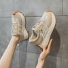 2025 new low-top sports and leisure breathable Forrest Gump dad shoes women's small size 3233 thick-soled inner height-increasing women's shoes