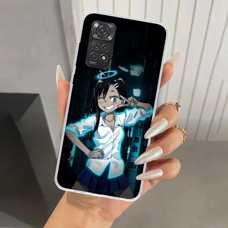 Nagatoro San Anime Aesthetic Phone Case for Xiaomi Redmi Note 14 13 12S 12 11S 11 Pro Plus 11T 11E 10S 9 9S Soft Funda Print She