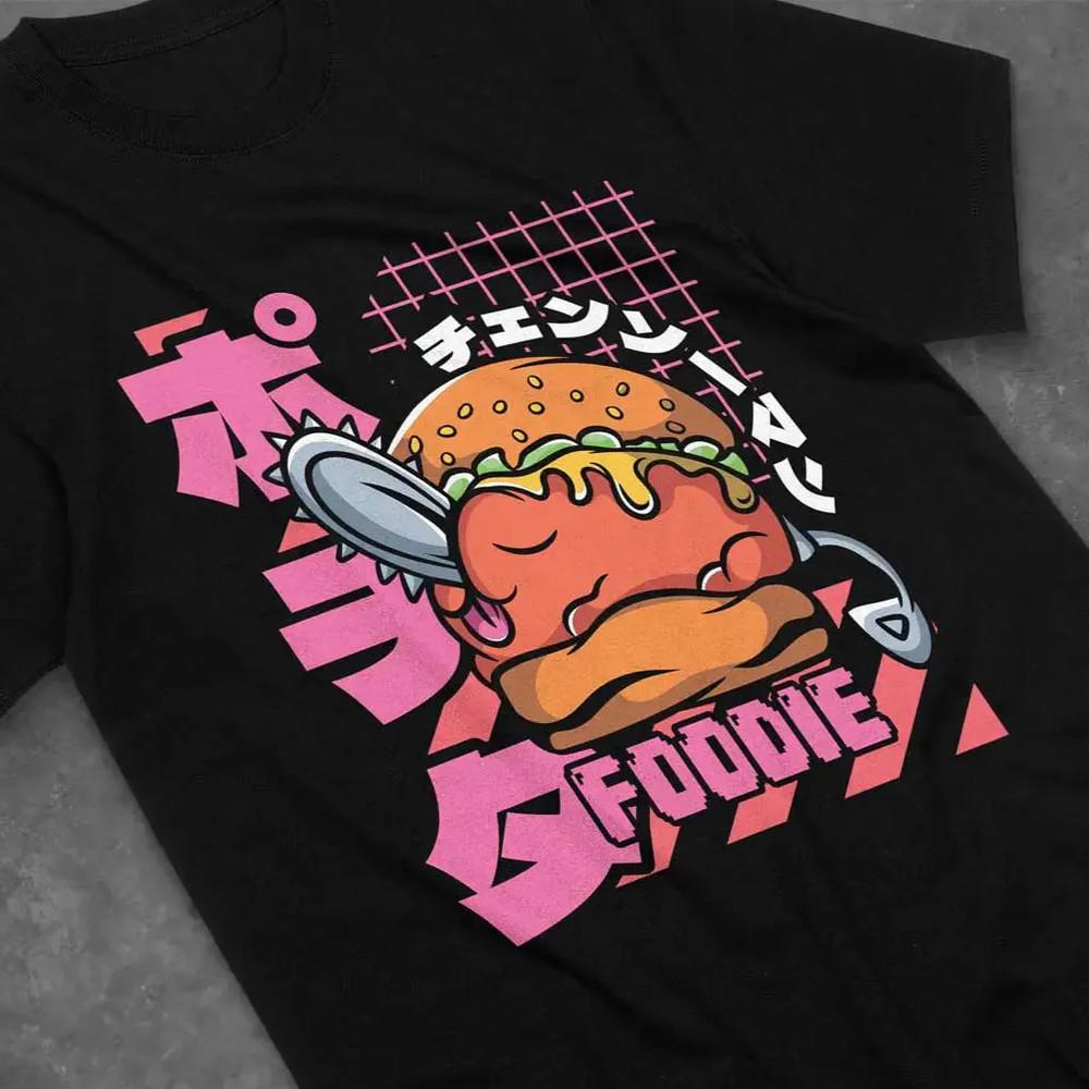 Anime Pochita Chainsaw Man Black T-Shirt Unisex T-Shirt XXXXL