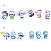 6Pcs/Set Action Figurine Six Styles Colorful Wing Design Anime Doraemon Model Toy for Home