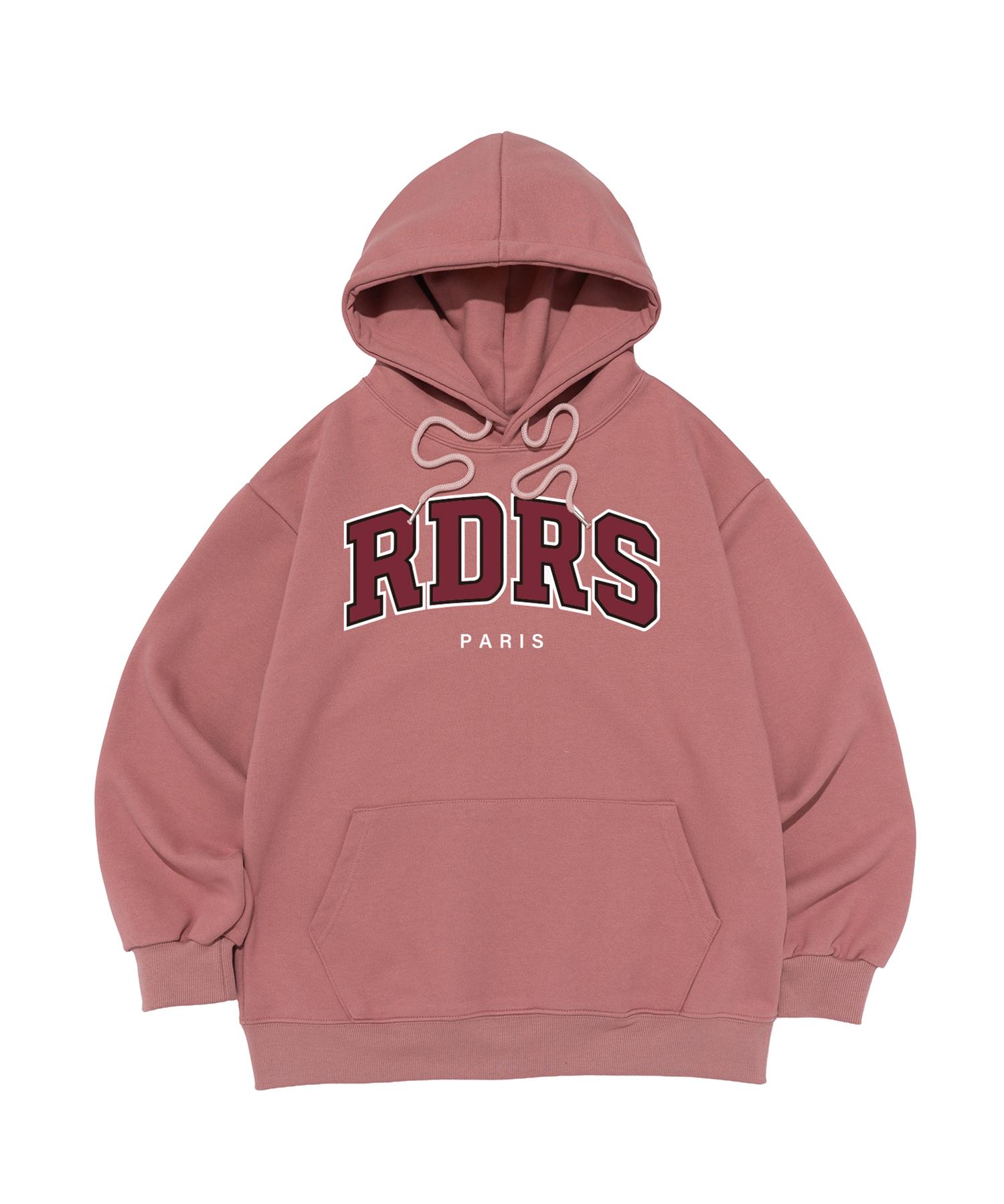 Road Road Rdrs Paris Hoodie (Pink) Pink/Xl (No Fleece Lining)