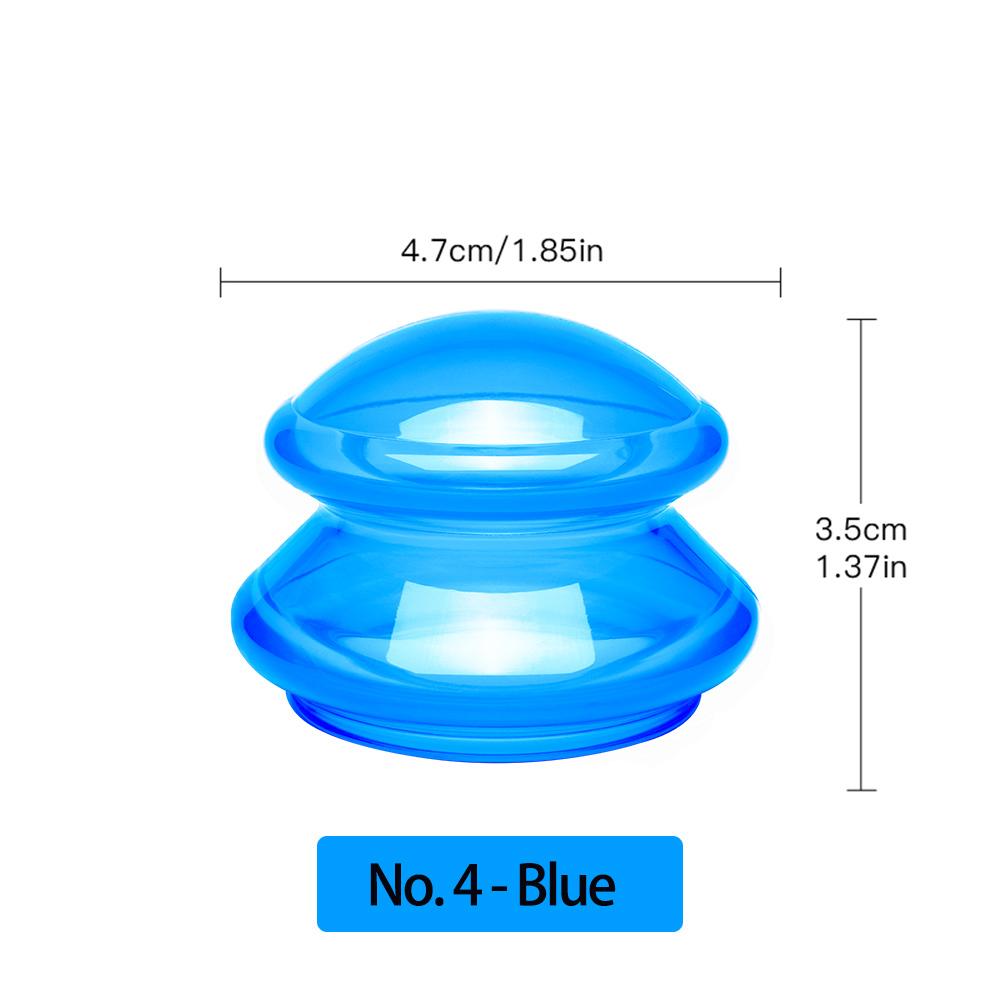 

1 шт. Силиконовые массажные банки для тела, антицеллюлитная присоска, китайские вакуумные банки, массажер для подтяжки кожи лица, расслабление тела