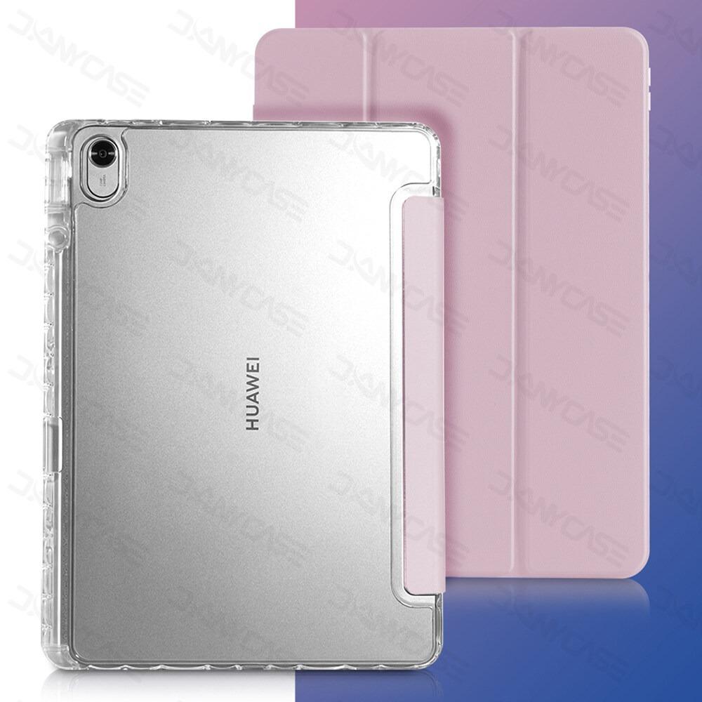 Tablet-Hülle für HUAWEI MatePad SE 11 Zoll 2024 HUAWEI MatePad 11,5 Zoll Honor X9 11,5 Transparente Rückseite mit Stifthalter Schlichte Großzügige Hülle