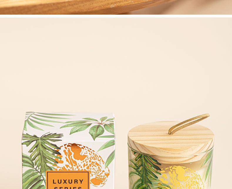 Aromatherapy Soy Candle - Lily Fragrance Natural Air Purifier | Gift Box for Friends