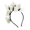 Butterfly Fascinator Headband Elegant Hair Accessory for Women and Girls Halloween Party Cosplay Bridal