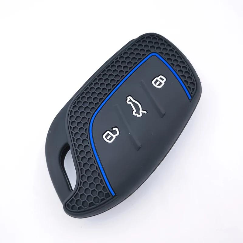 3 Buttons Silicone Remote Key Cover Case Fob For Mg 4  Mg4 Ev Mg Hs Gt Zs Ev Zx Mg5 Mg6 For Roewe Rx3 Rx5 Rx8 Erx5 I6 I5
