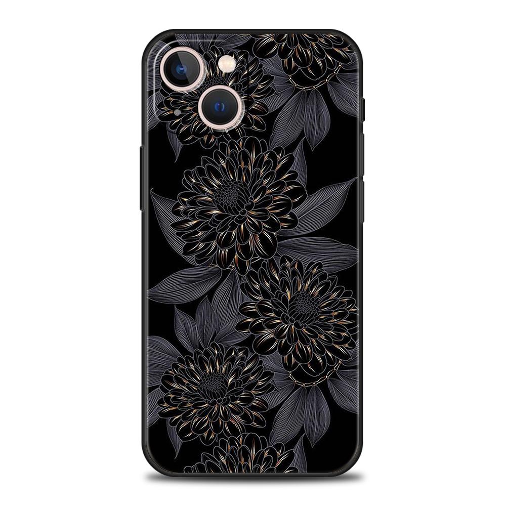 

Flower Phone Case for iPhone 16 15 14 13 12 Pro Max 11 Pro Max 7 8 Plus XS XR Shockproof Silicone Soft Shell Fundas Capas Bags iPhone 15