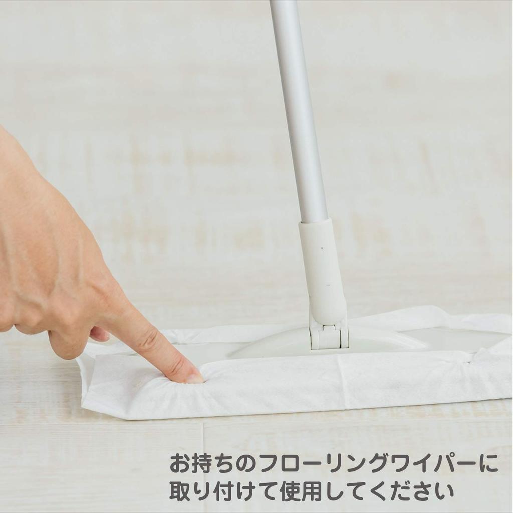 Yamazaki Sangyo Flooring Wet Sheets Bulk Purchase Set Bouquet Scent 20 Sheets x 12 Bags Total 240 Sheets 169955