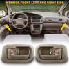Pair For 98-03 TOYOTA SIENNA Interior Front Left Right Driver LH RH Door Handle