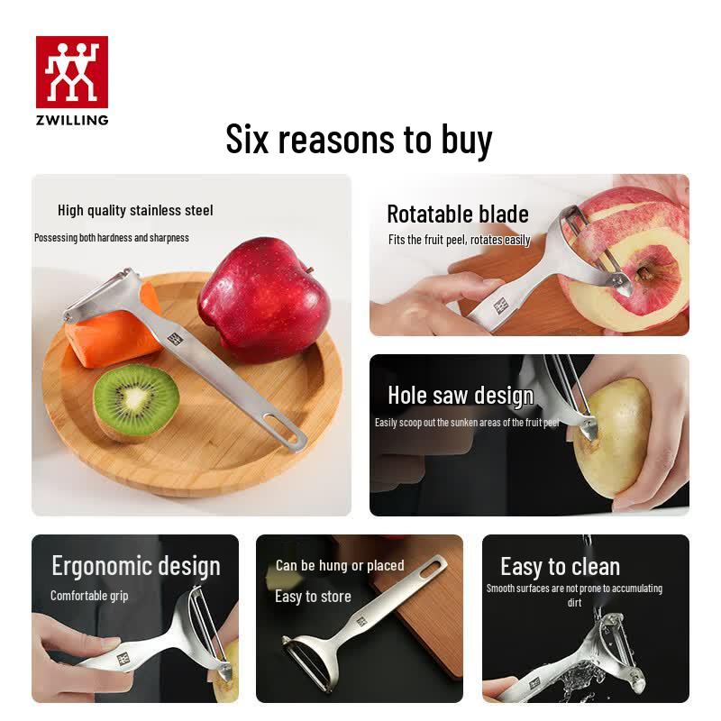 ZWILLING Y-Type Stainless Steel Peeler