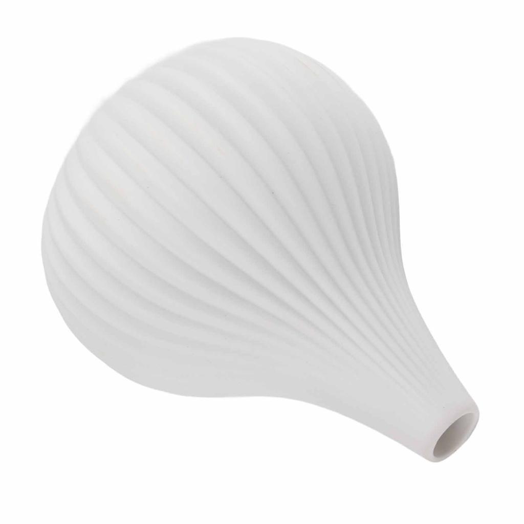 Einfache Moderne Keramik Vase Hause Zimmer Tisch Desktop Dekoration Ornamente (Klein Weiß)
