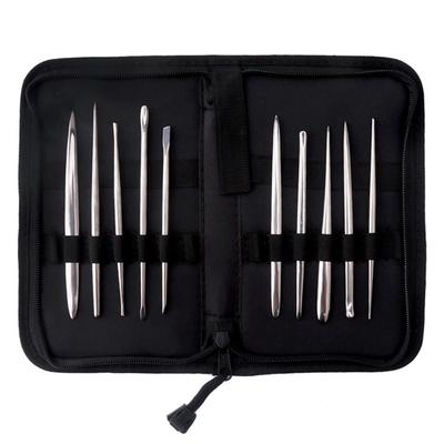 Multifunktionale Aufbewahrungstasche für Tonmodellierwerkzeuge, Werkzeugset für Schnitznadelset und Mini-Zangen, Organizer-Etui-Taschen