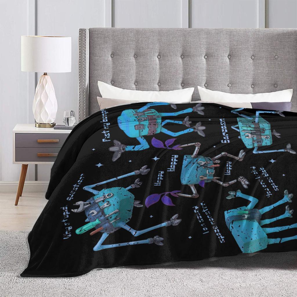 Project Hail Mary Rocky Amaze Vintage  Fleece Throw Blanket  Blankets for Home Bedroom Soft Bedding Throws,