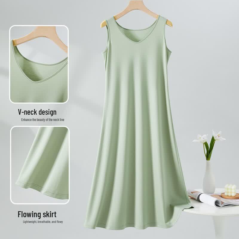 Snowforte Women s Silk Blend Satin A-Line Dress XL