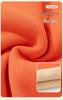 Children's Red Fleece-Lined New Year Hoodie - Thick, Warm Pullover for Medium and Large Kids
