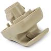 jatech1pc Front Sun Visor Sunvisor Clip Hook Bracket Hanger for Honda Accord Civic Pilot Odyssey (Beige)