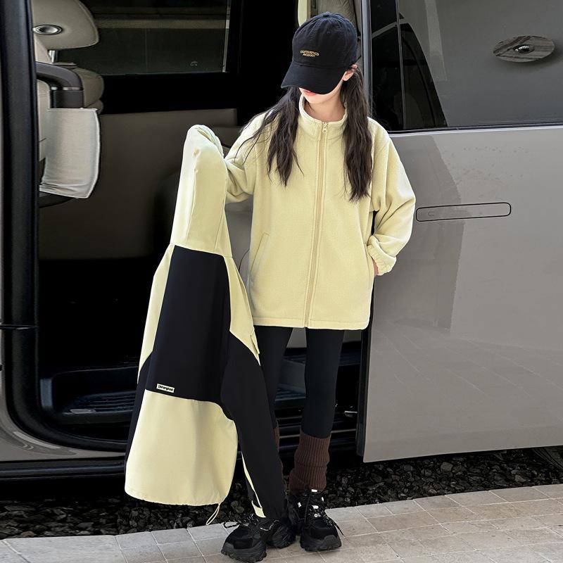 

Girls 3-in-1 Windbreaker Jacket: Autumn/Winter 2025, Large Child, Waterproof Outdoor Clothing 140 cm