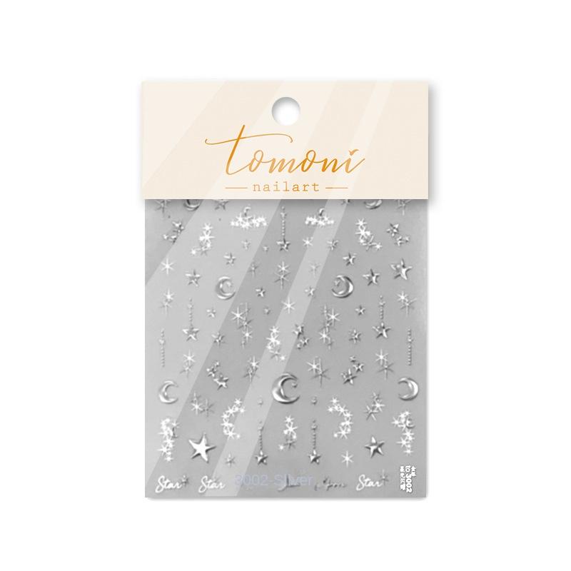 

Бронзирующие наклейки для ногтей Starlight. Изготовление креативных декоративных наклеек своими руками. to3002 sliver