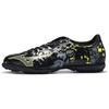 Men IC IN Soccer Shoes Black Yellow P1GD189005