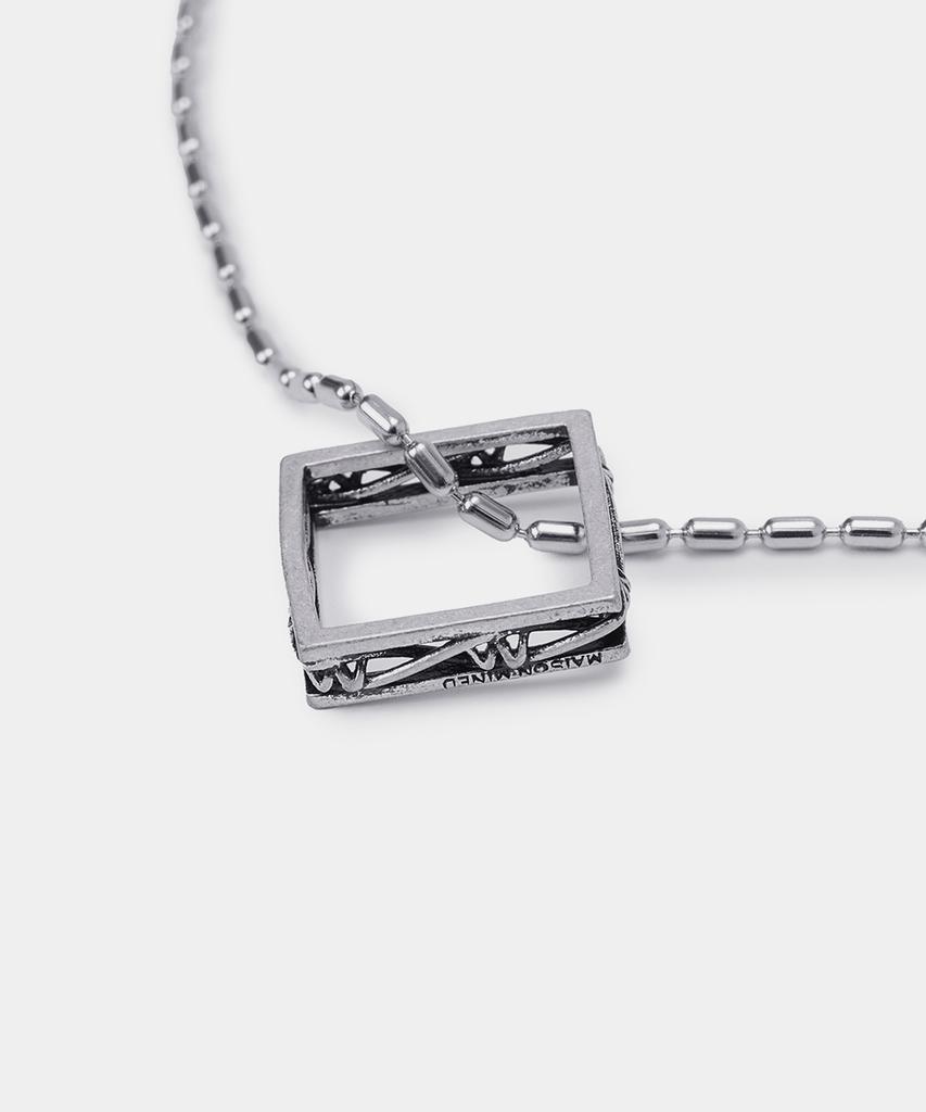 Maison Mined Square Fusion Necklace