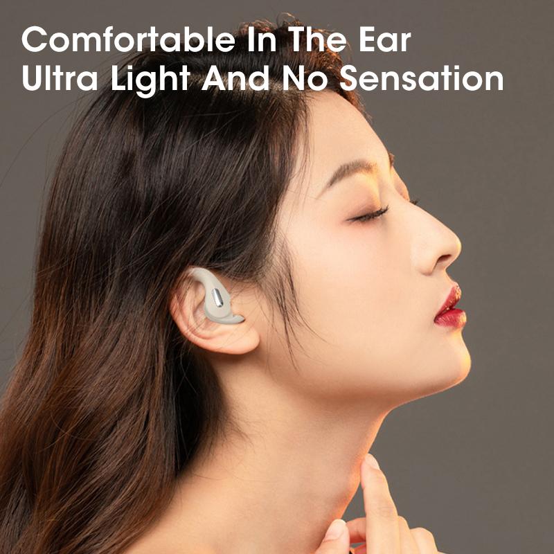 2025 Niye OWS Wireless Bluetooth Headset Air Conduction Sports Earhook Bluetooth 5.3 TWS Earbuds with Microphone