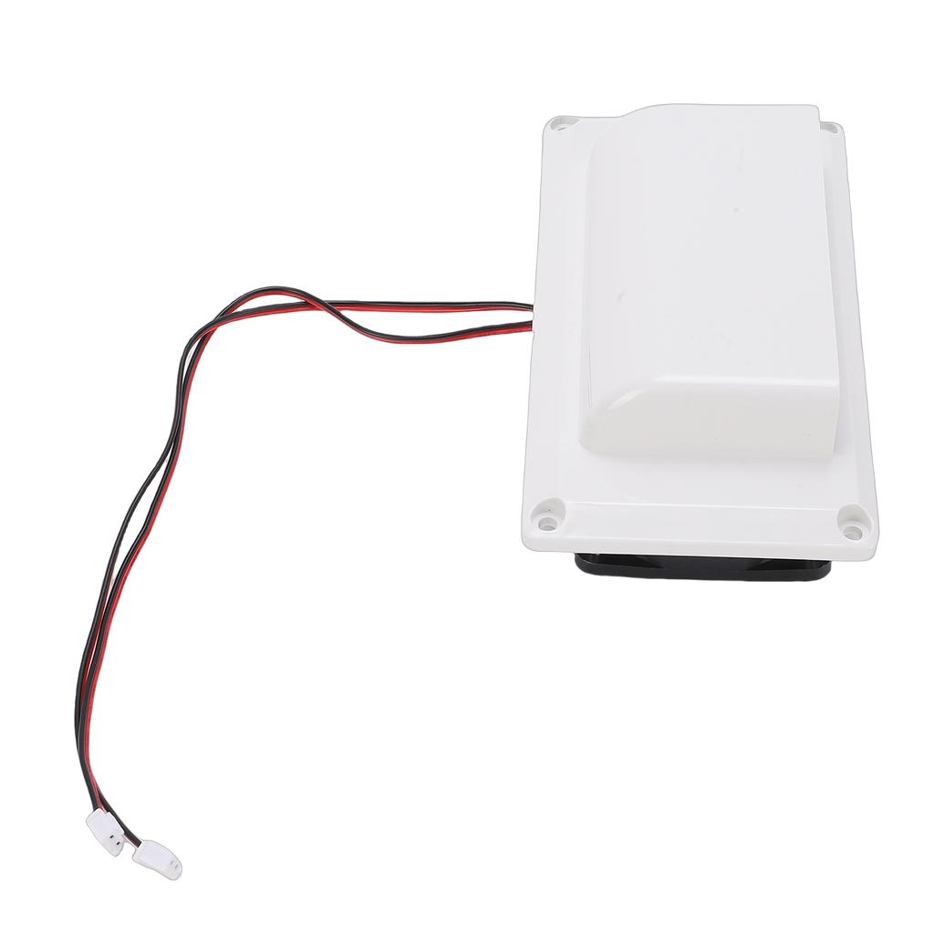 Ventola da Parete per Camper 12V Ventilatore con Viti di Montaggio Ventola di Scarico in Plastica per Camper Veicolo da Campeggio Barca Yacht Marino
