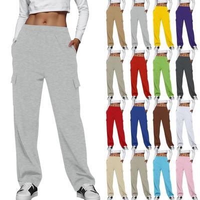 Women's Workwear Sweatpants Casual Loose Fleece High Waist Jogger Pants Ladies Sweatpants Casual Pants Yoga Pants Homewear
