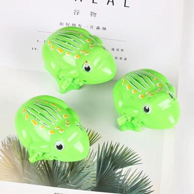 Clockwork Toys 1PCS Children's Educational Bouncing Frog On The Chain Can Bounce Baby Fun Toys
