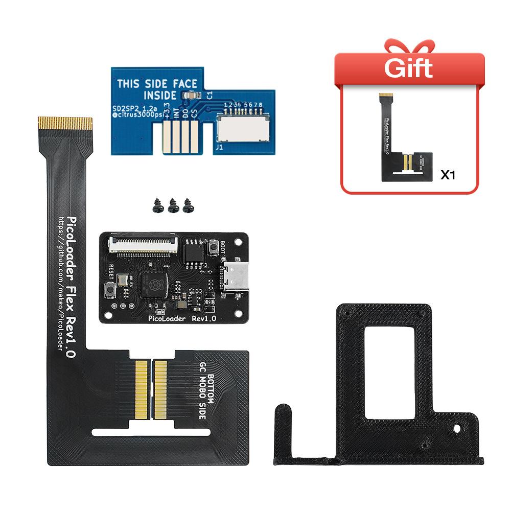 

1 Set For Gamecube Game Console Accessories Picoloader Flex Cable No-Solder Design Compatible Sd2Sp2 Gc2Sd Sdgecko A4