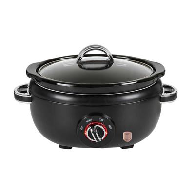 Electric Slow Cooker 3.5L Berlinger Haus Bh-9669 Black Rose