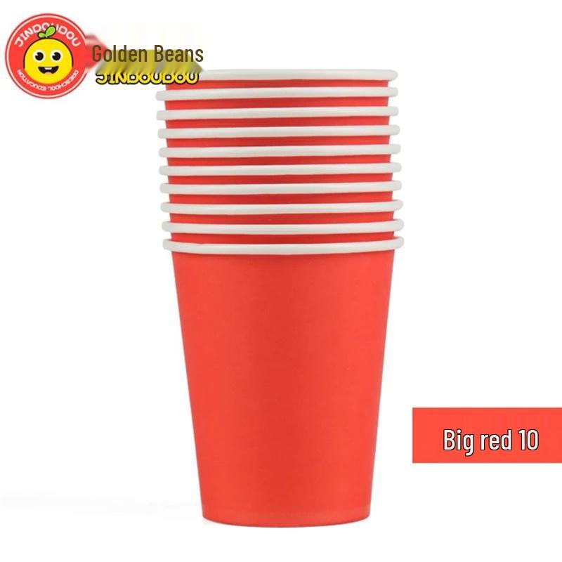Children's DIY Craft Kit: Eco-Friendly Color Paper Cups for Kindergarten Art Projects