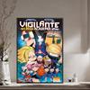 V-Vigilante B-Boku no Hero Academia I-Illegals Self-adhesive Art Poster Retro Kraft Paper Sticker DIY Room Bar Cafe Stickers