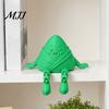 Playable Kneadable Toy 3D Printed Zongzi Fidget Toy, Cute Dragon Boat Festival Dumpling Figurine, Squeeze Rice Doll Stress Relief Desk Decor for