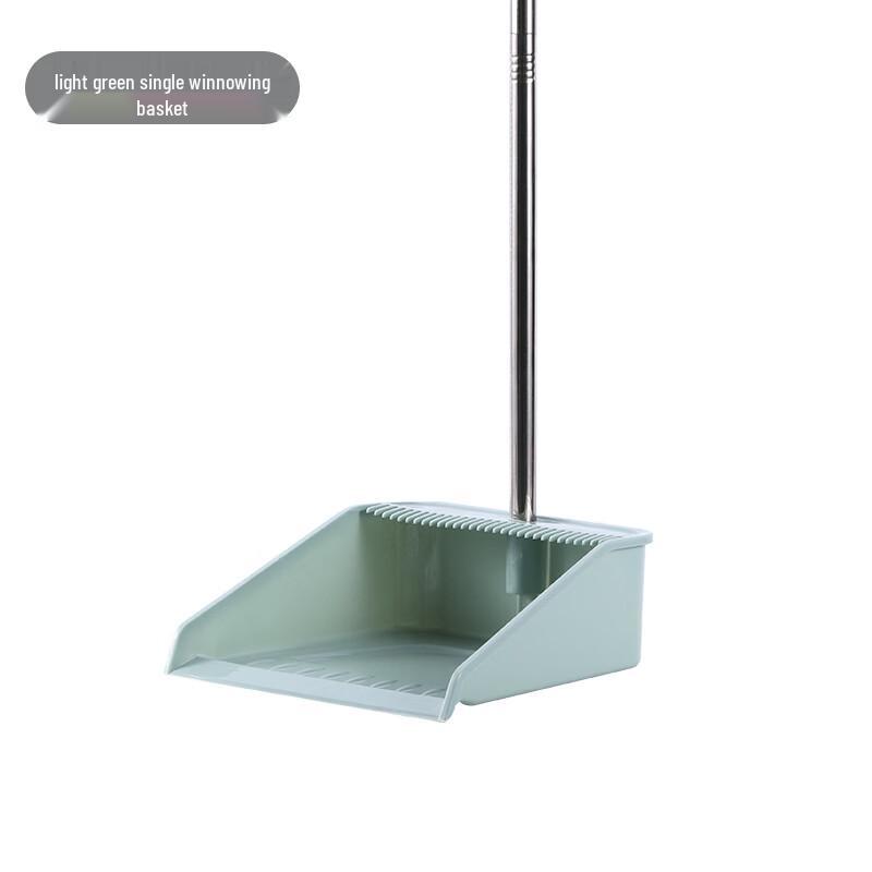 Plastic Dustpan with Handle and Scraper